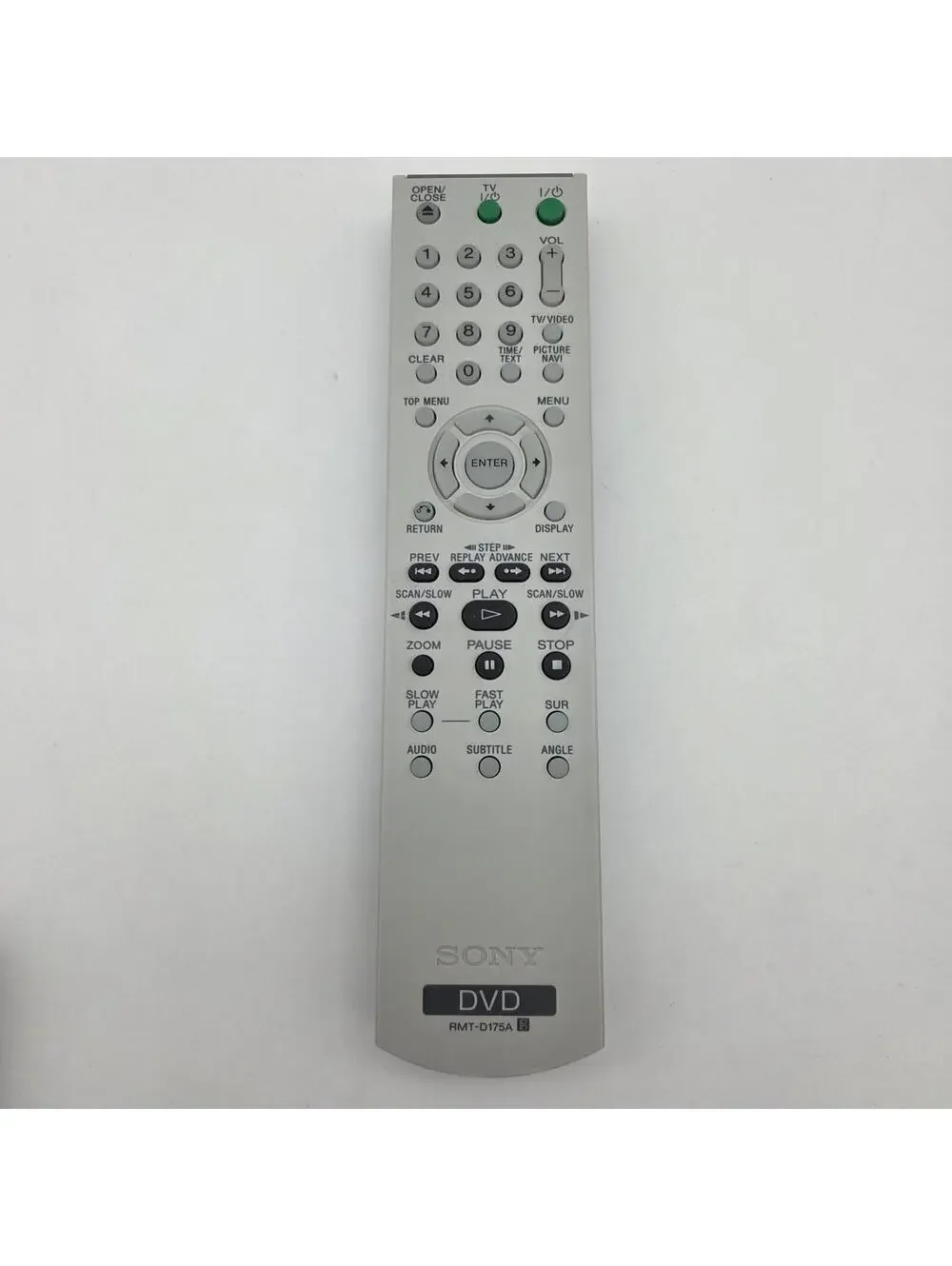 Genuine Sony RMT-D175A DVD Remote Control for DVP-NS57P DVP-CX995V - Tested OEM